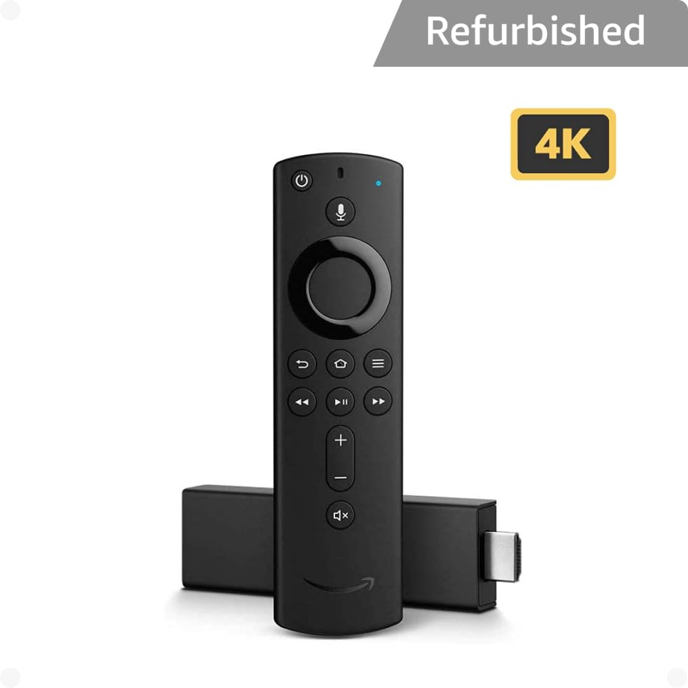 Fire TV Stick 4K with All-New Alexa Voice Remote | Streaming Media Player - CR