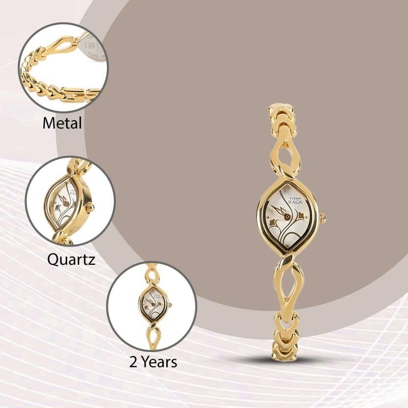 TITAN  Analog Silver Dial Women's Watch