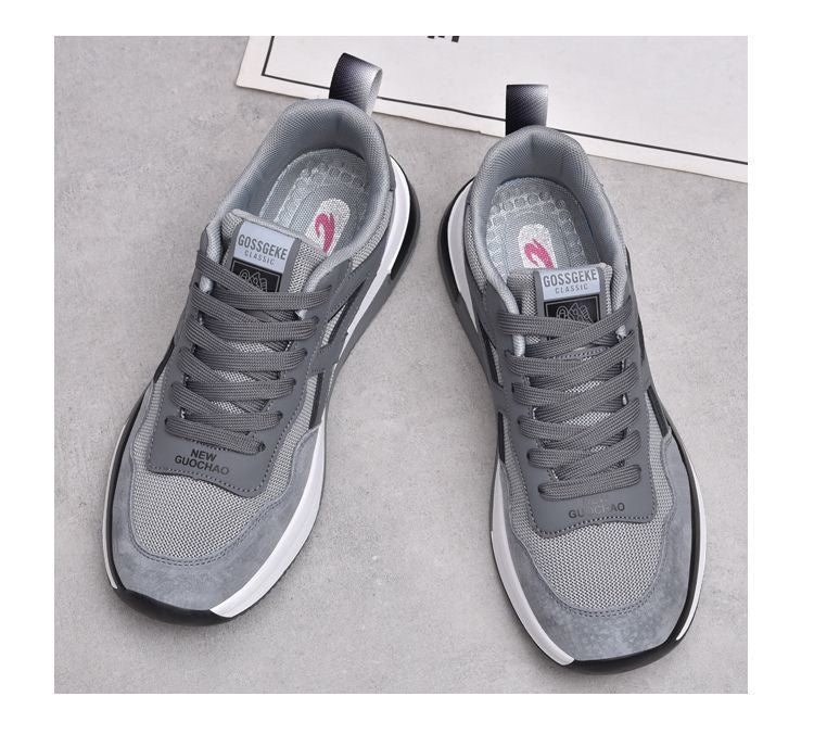 Leather Comfortable Breathable Casual Sneaker
