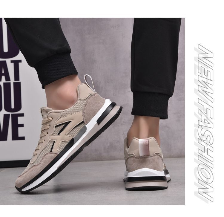 Leather Comfortable Breathable Casual Sneaker