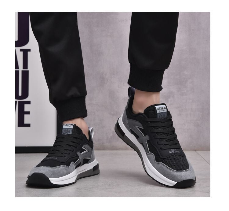 Leather Comfortable Breathable Casual Sneaker