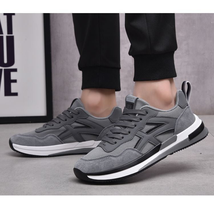 Leather Comfortable Breathable Casual Sneaker