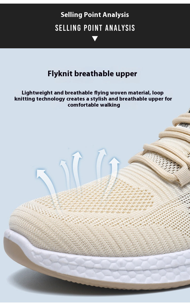 Sports Casual Fashion All-matching Mesh Cloth Shoes
