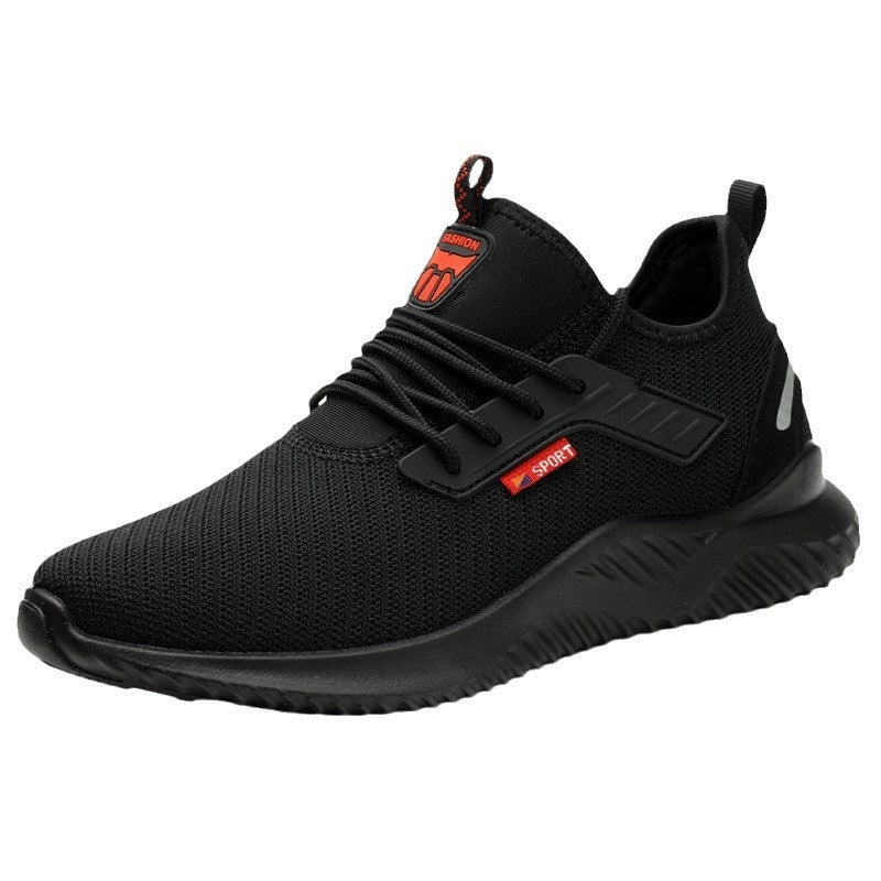 Men's Protective Shoes With Anti Smashing And Anti Piercing Steel Toe Caps