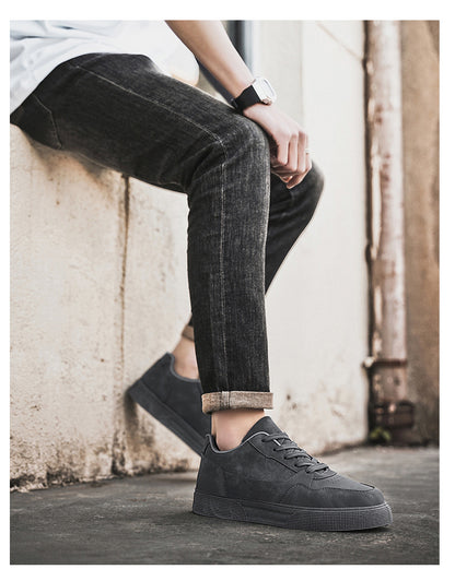 Plus Size Men's Spring And Autumn Casual Sports Skate Shoes